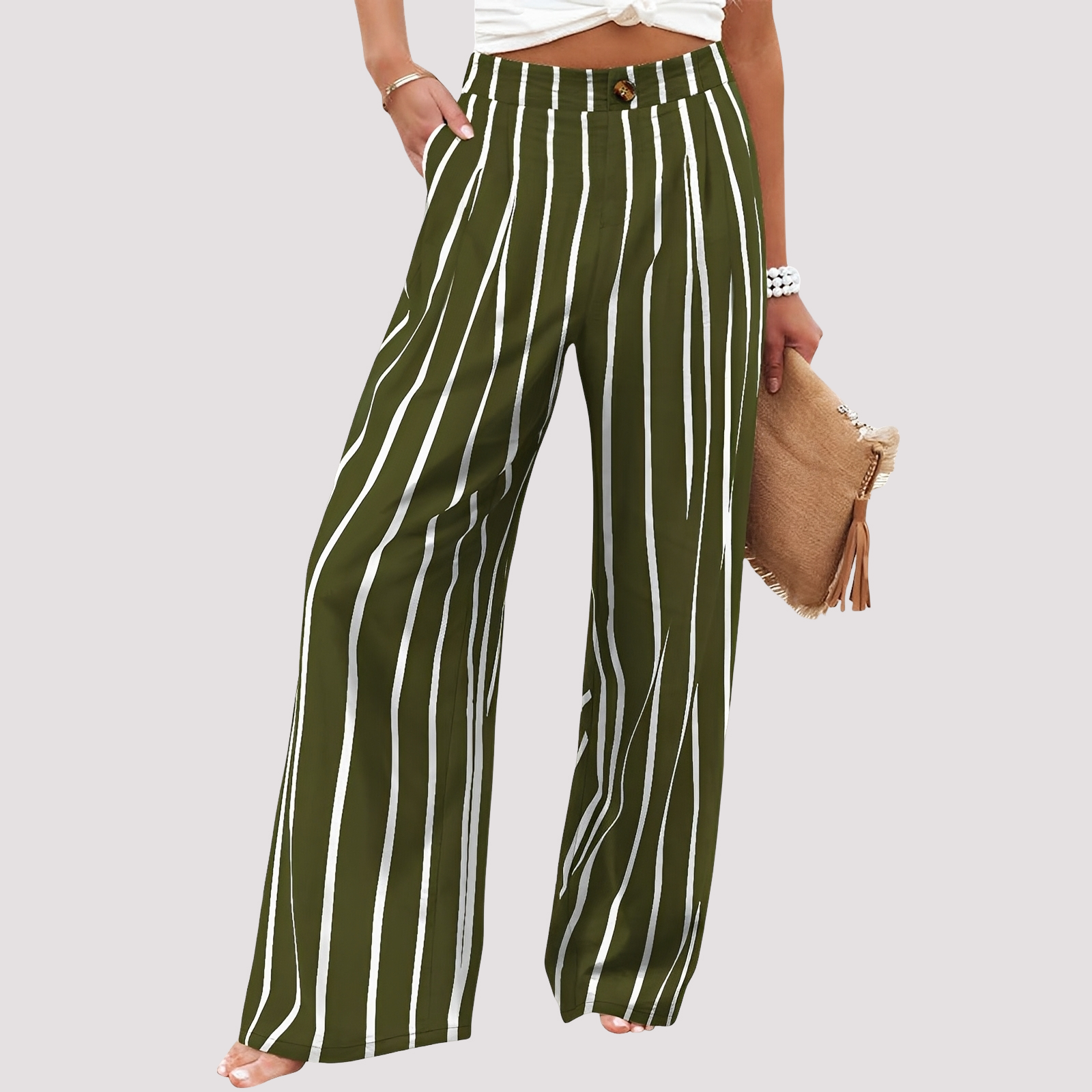 Helen - Women's casual wide-leg pants