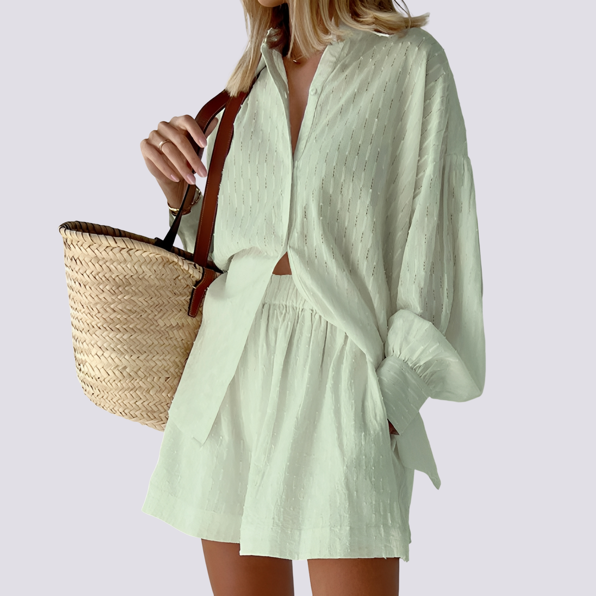 Patricia - Chic, loose two-piece set for women