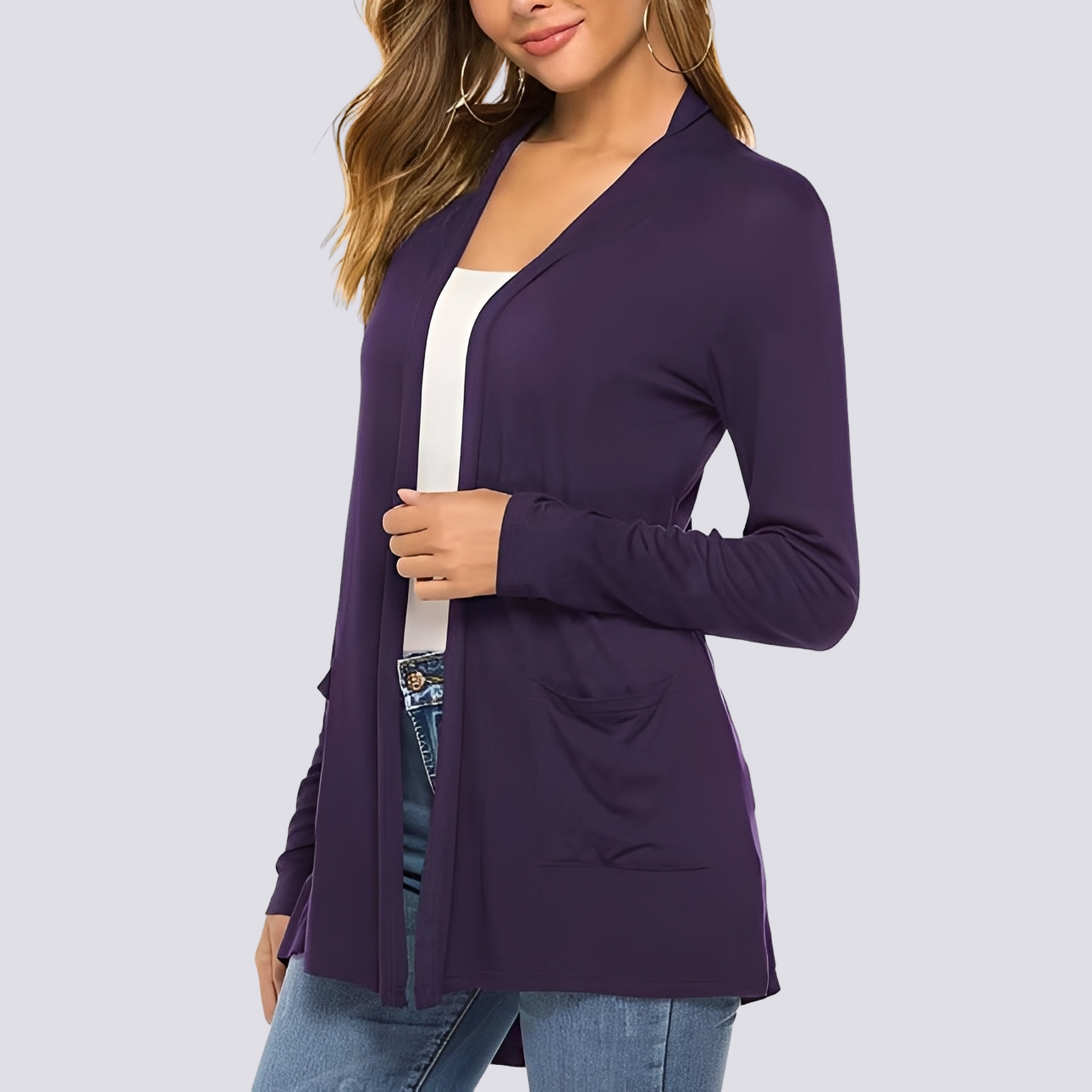 Bertha - Casual Long-sleeve Cardigan