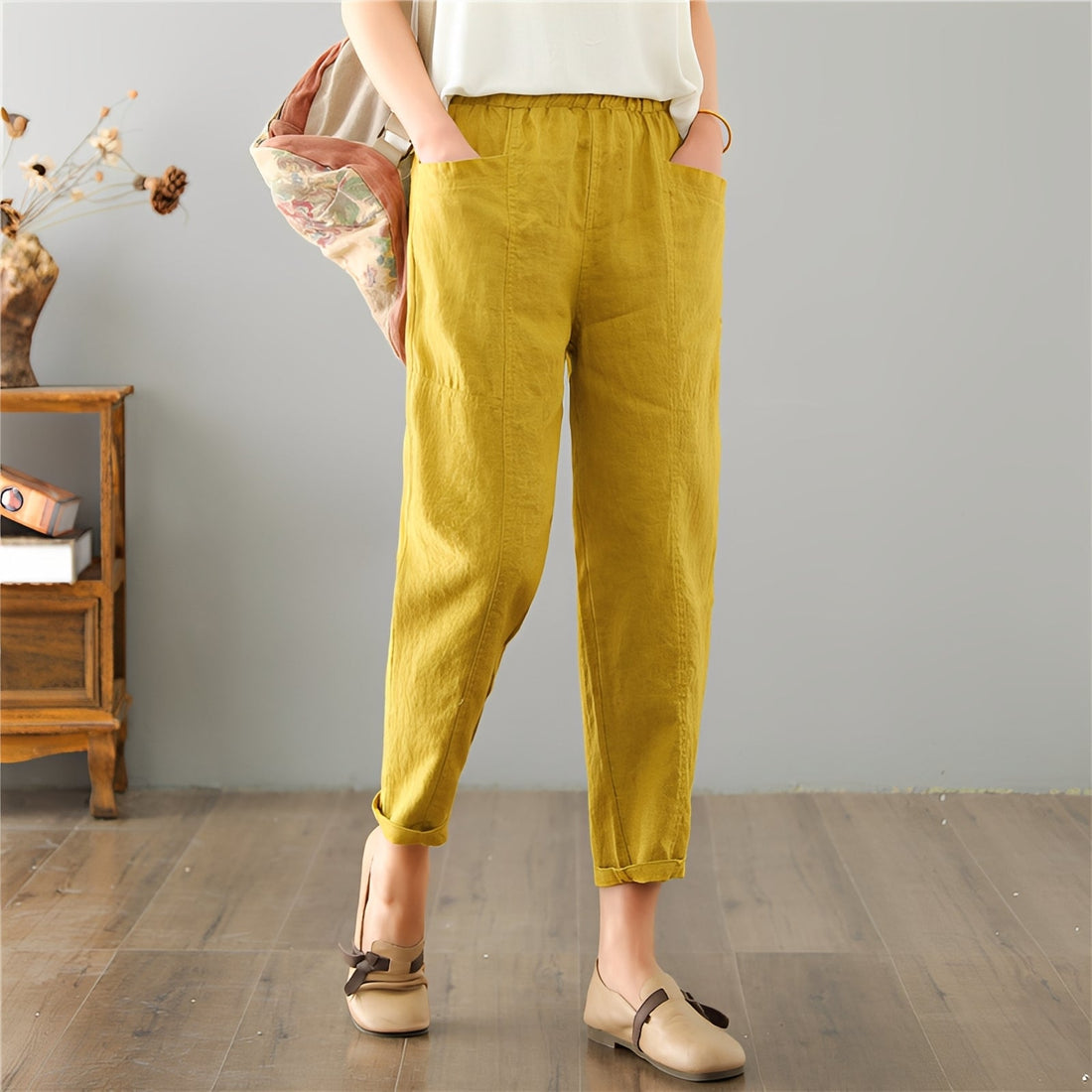 Gretchen - Women's casual lounge pants with pockets