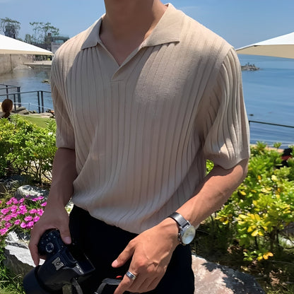 Melvin - Men's Casual Short-Sleeve Polo Shirt