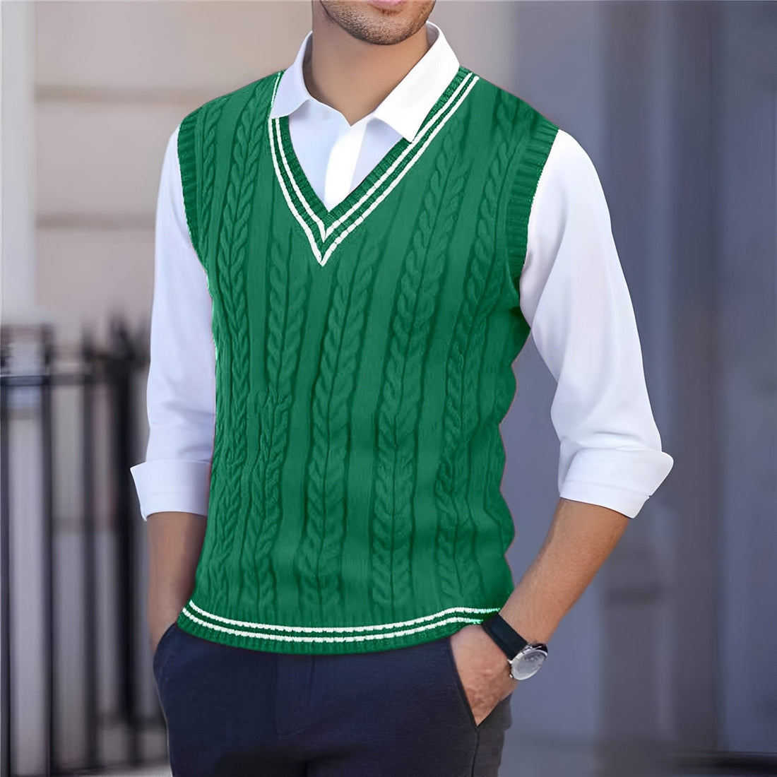 Bobbie - Stylish V-neck Vest
