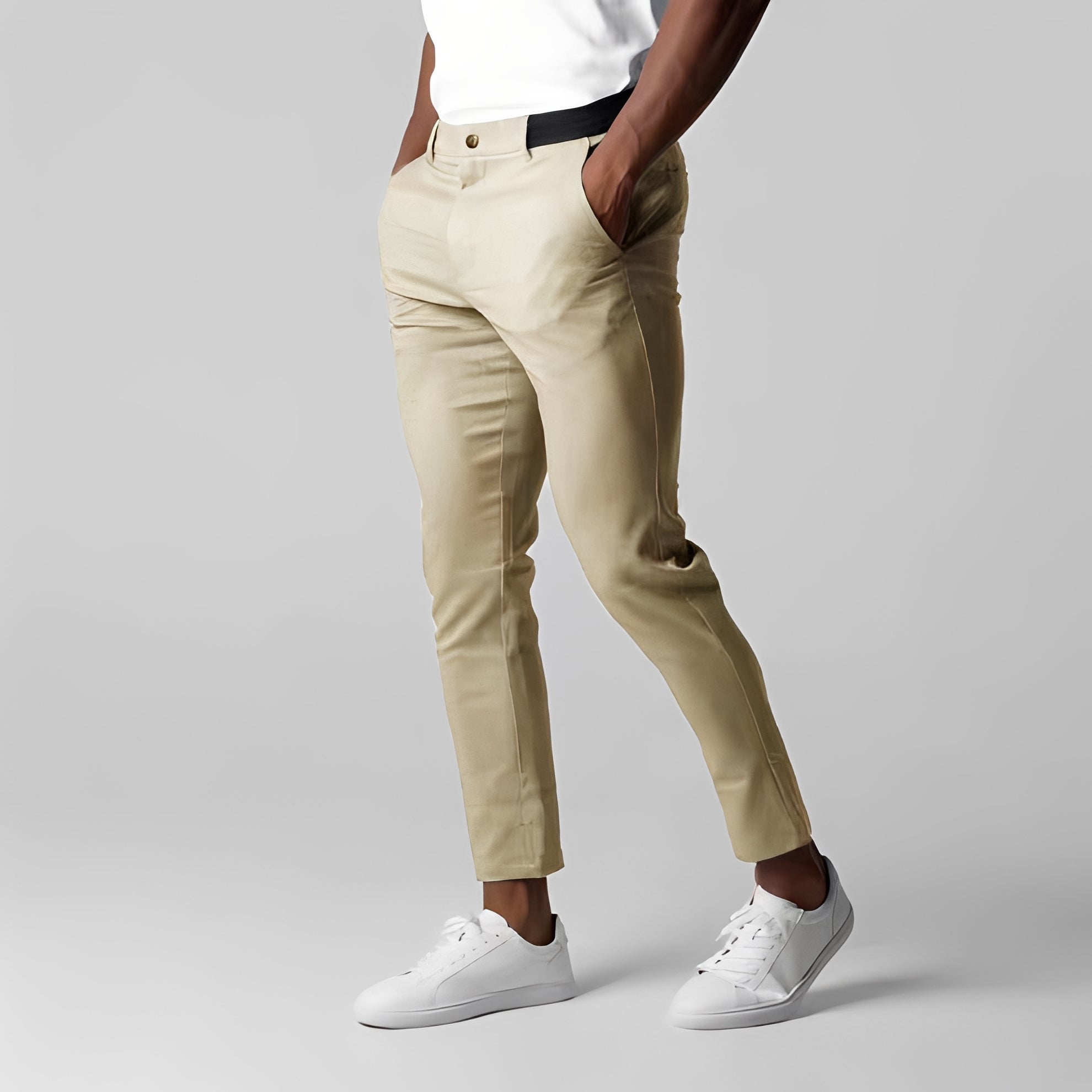 Jack - Men's casual, straight-leg suit trousers
