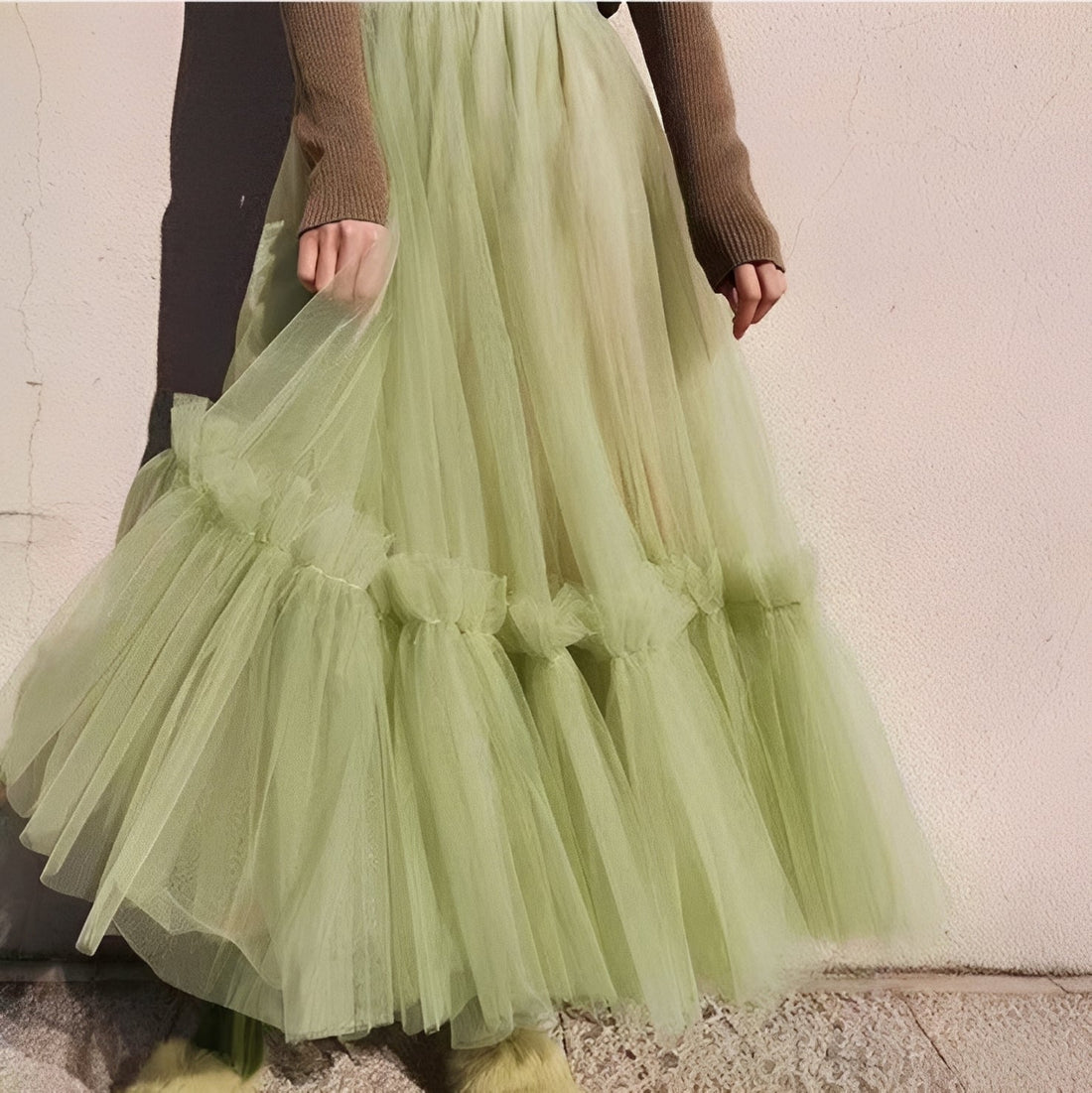 Madeline - Women’s Fashionable Ruffle Skirt