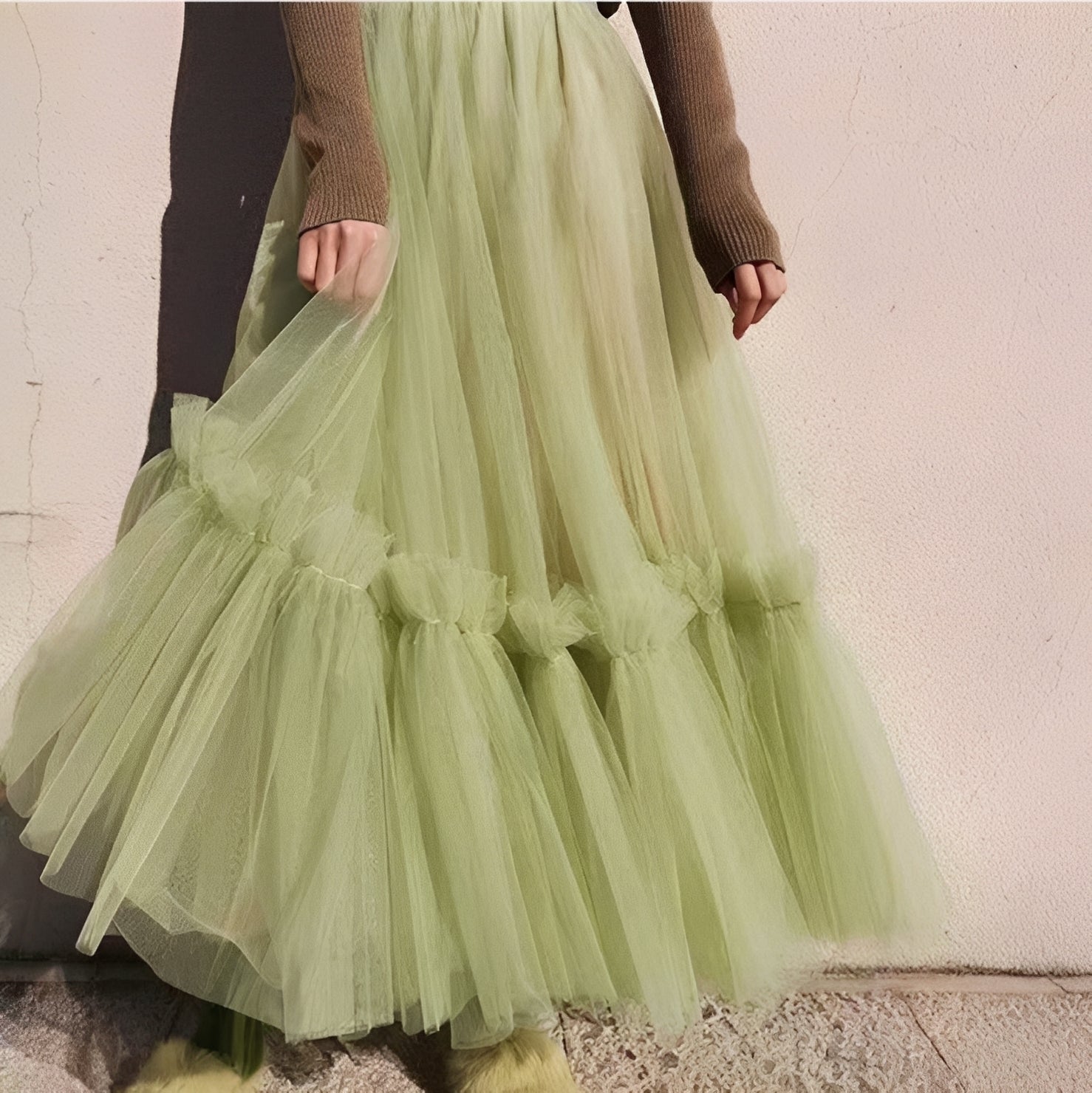 Madeline - Women’s Fashionable Ruffle Skirt