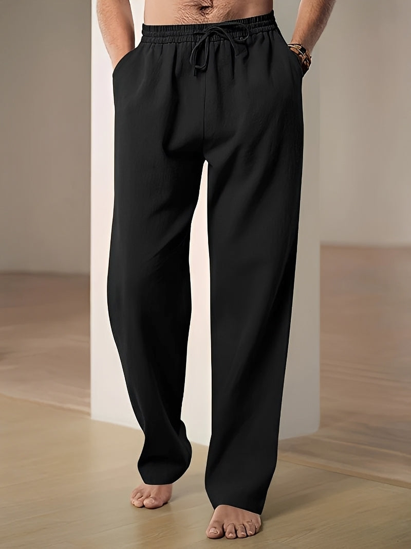 Hooper - Casual Fit Elastic Waist Trousers