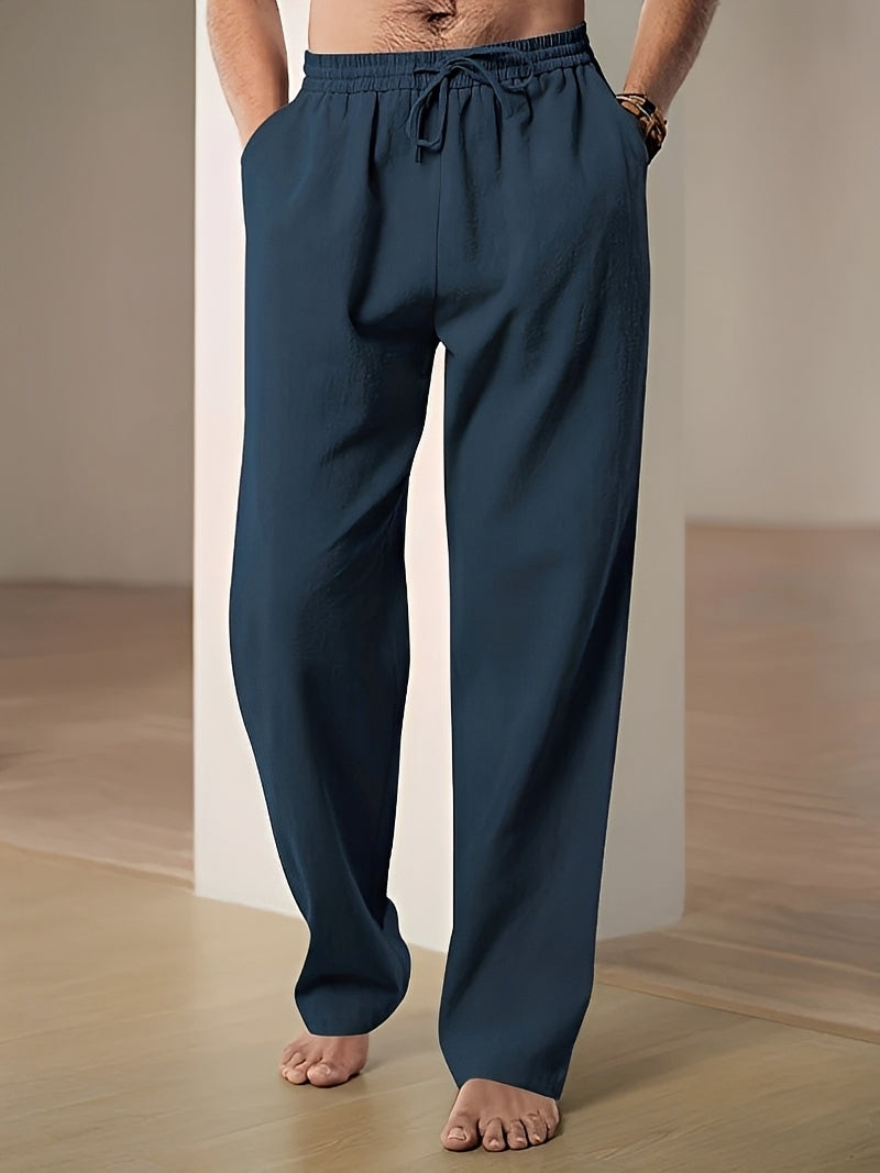 Hooper - Casual Fit Elastic Waist Trousers