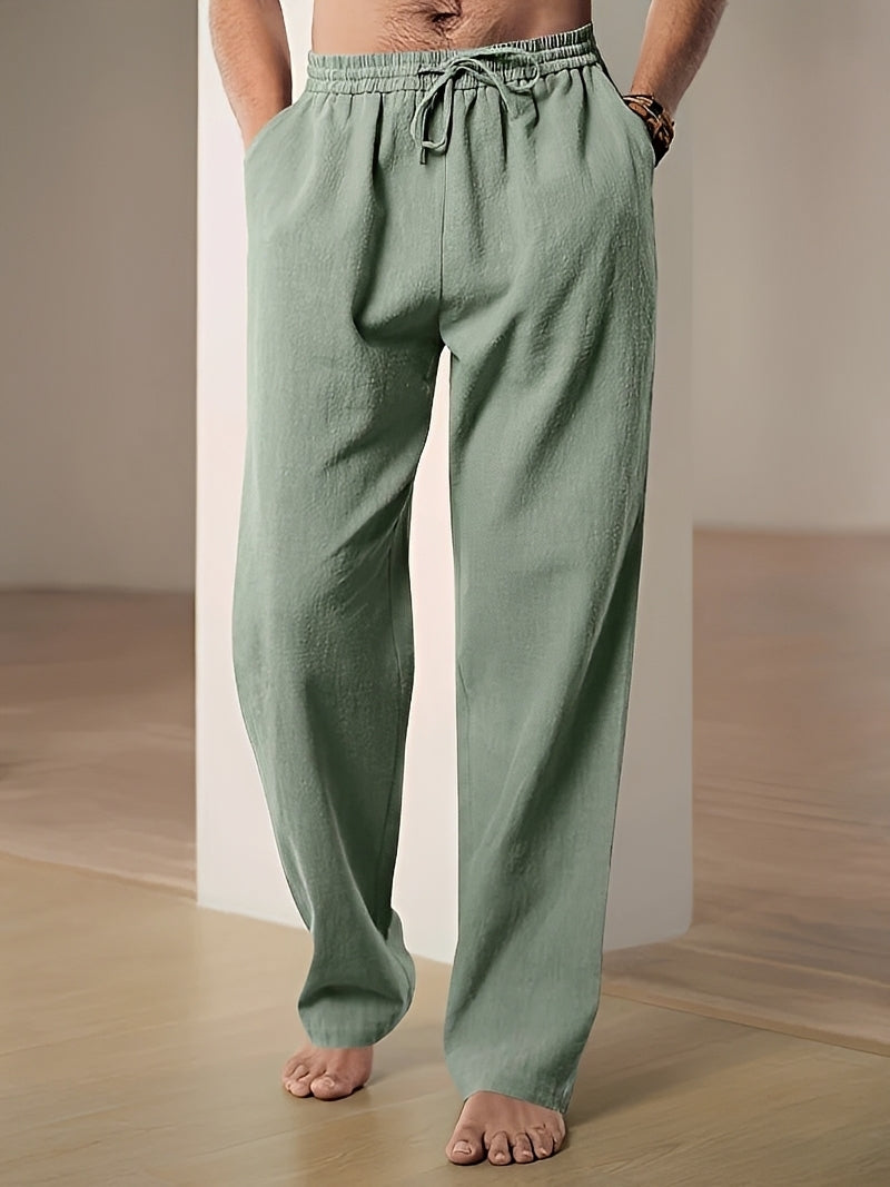 Hooper - Casual Fit Elastic Waist Trousers