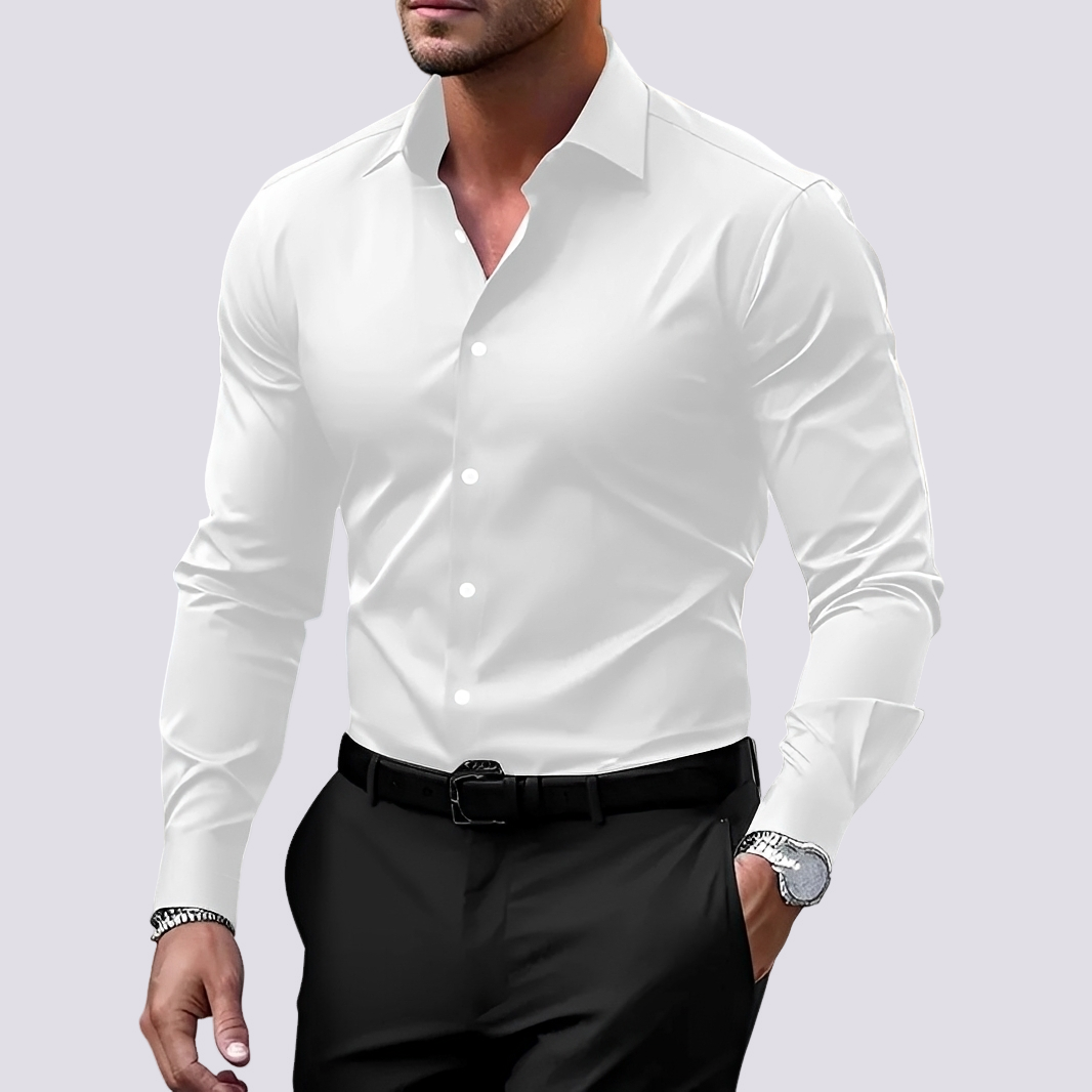 Jamin - Loose-Fit Long Sleeve Shirt