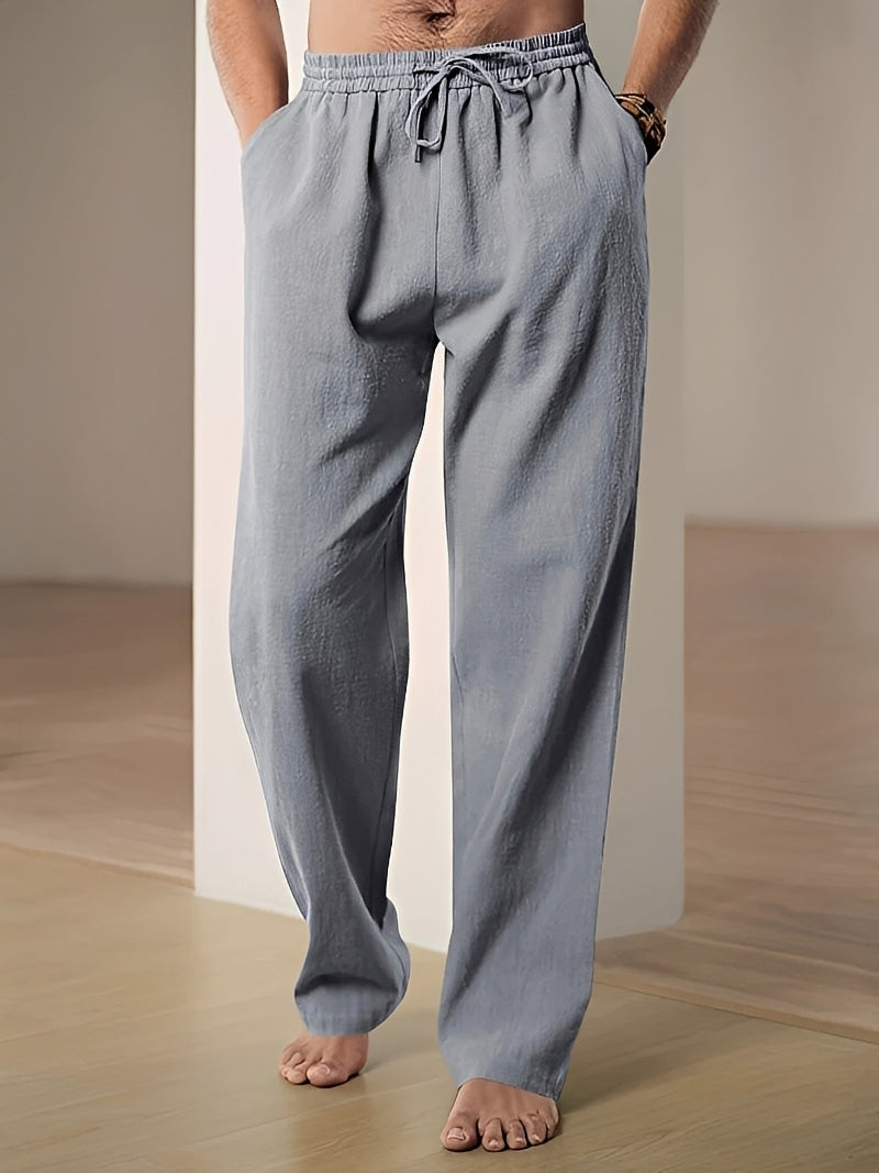 Hooper - Casual Fit Elastic Waist Trousers
