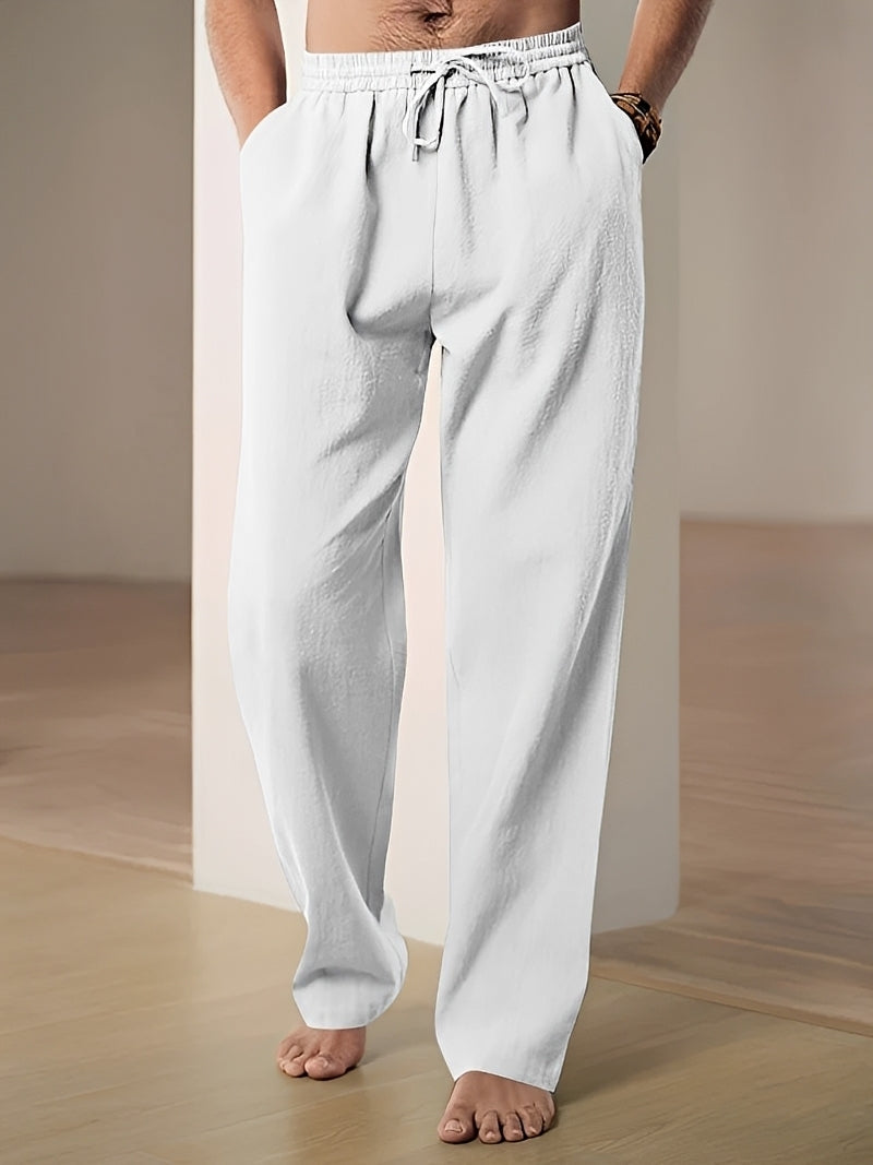 Hooper - Casual Fit Elastic Waist Trousers