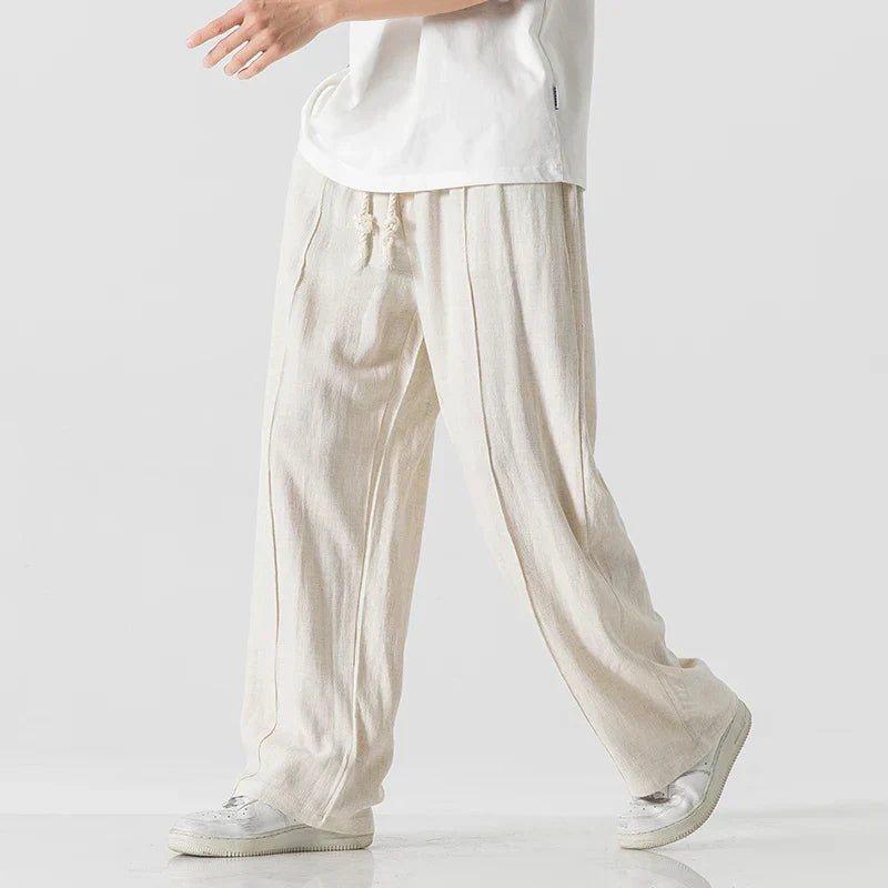 Ezra - pants with stretchy waistband