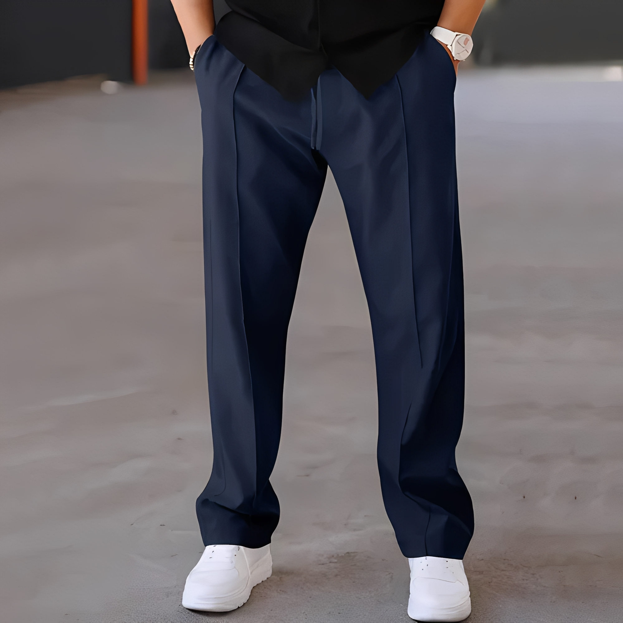 Fresniel - Wide Straight Trendy Pants for Men