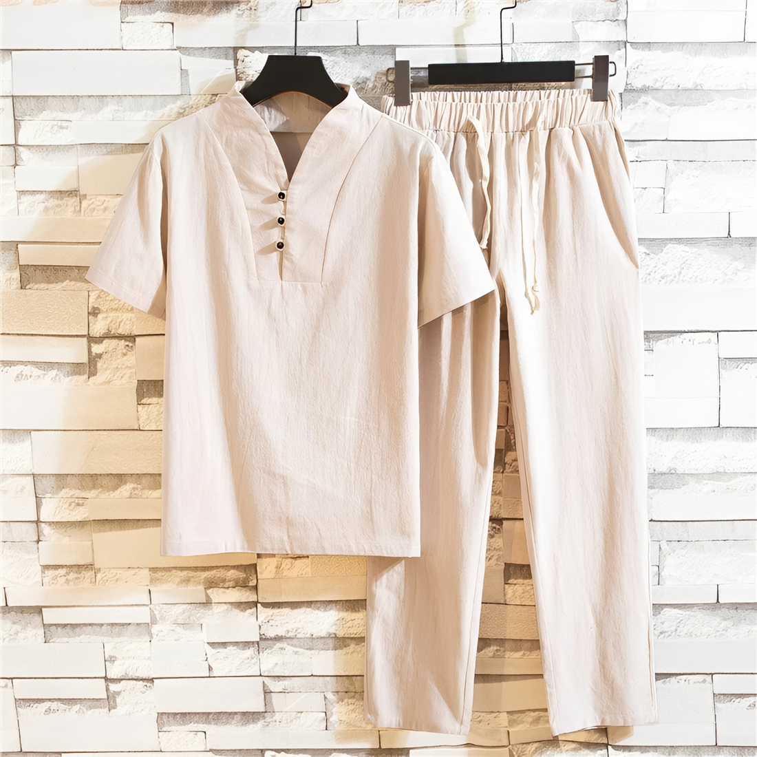 Cyril - Men's shirt and pants set - for sunny days