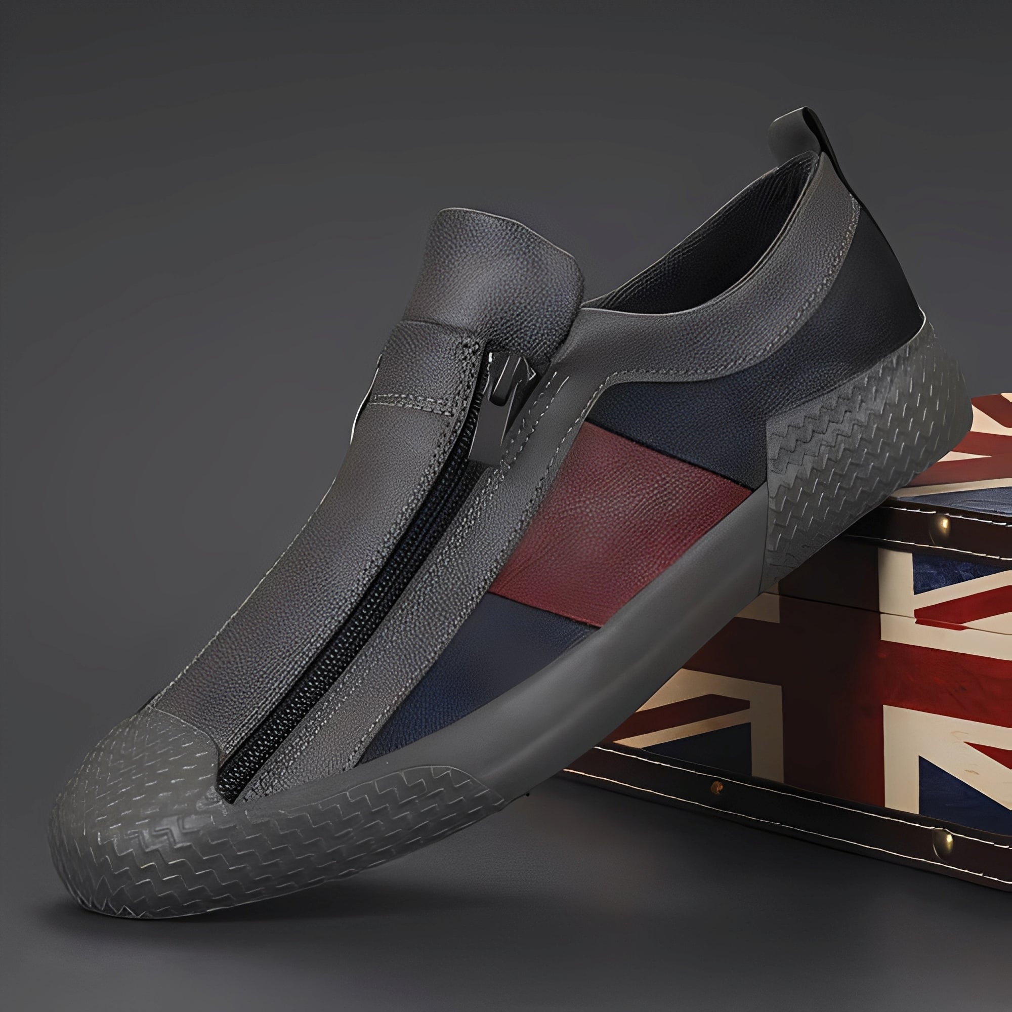 Louise - Trendy slip-on sneakers for men