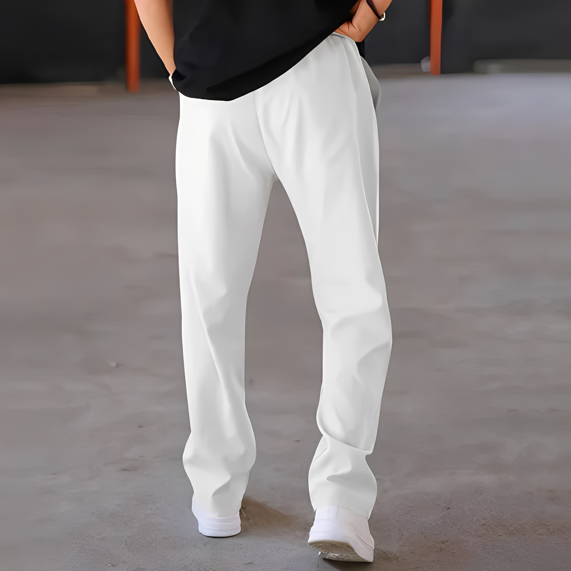 Fresniel - Wide Straight Trendy Pants for Men