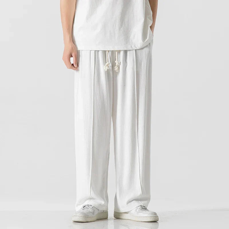 Ezra - pants with stretchy waistband