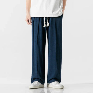 Ezra - pants with stretchy waistband