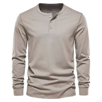 Erick - Classic Summer Shirt with Long Sleeves for Men