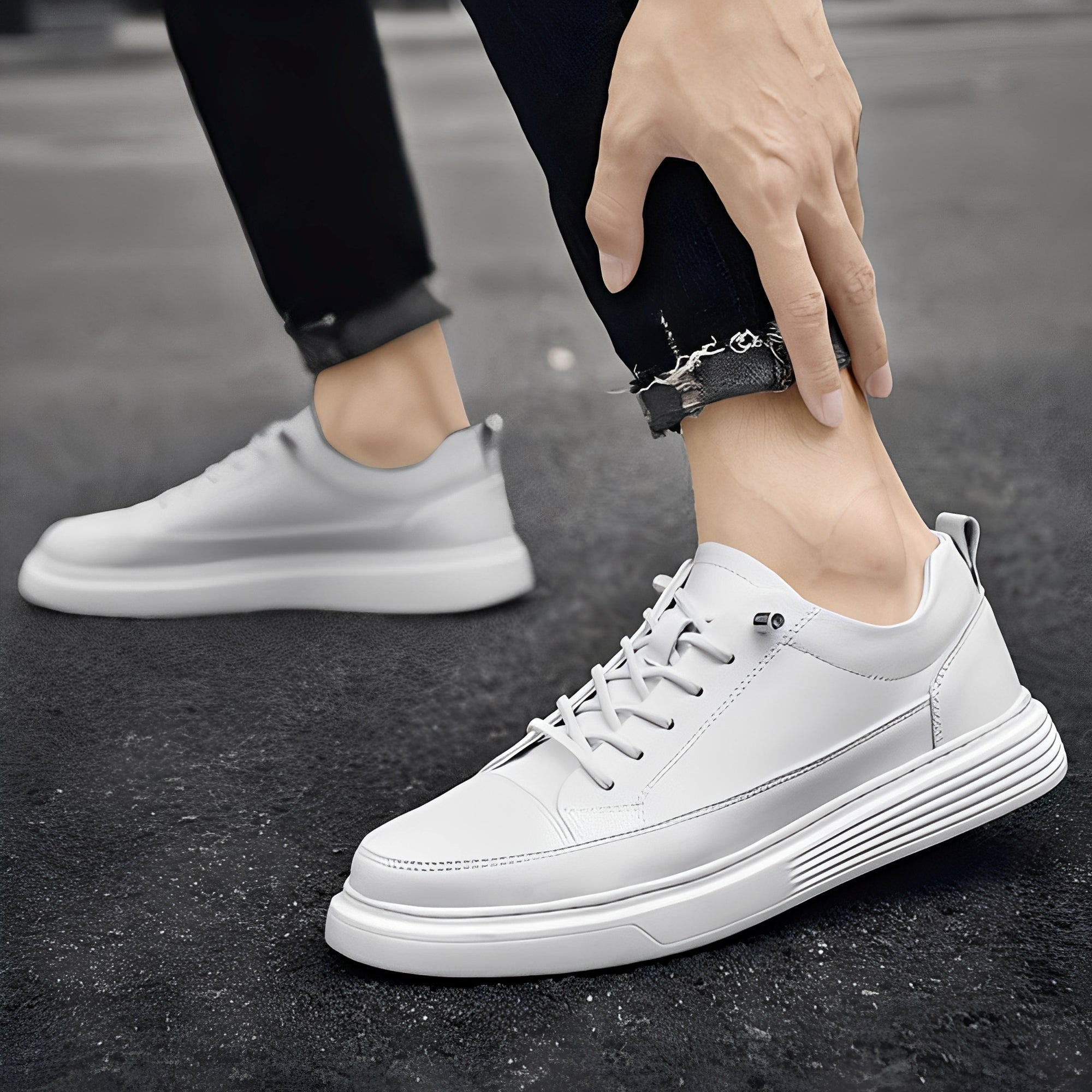 Romeo - Stylish men's low-top sneakers