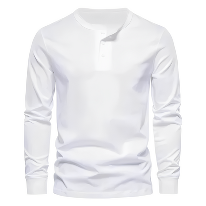 Erick - Classic Summer Shirt with Long Sleeves for Men