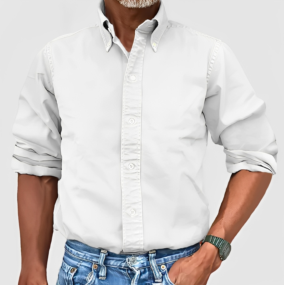 Erwan - Classic long-sleeve shirt for men