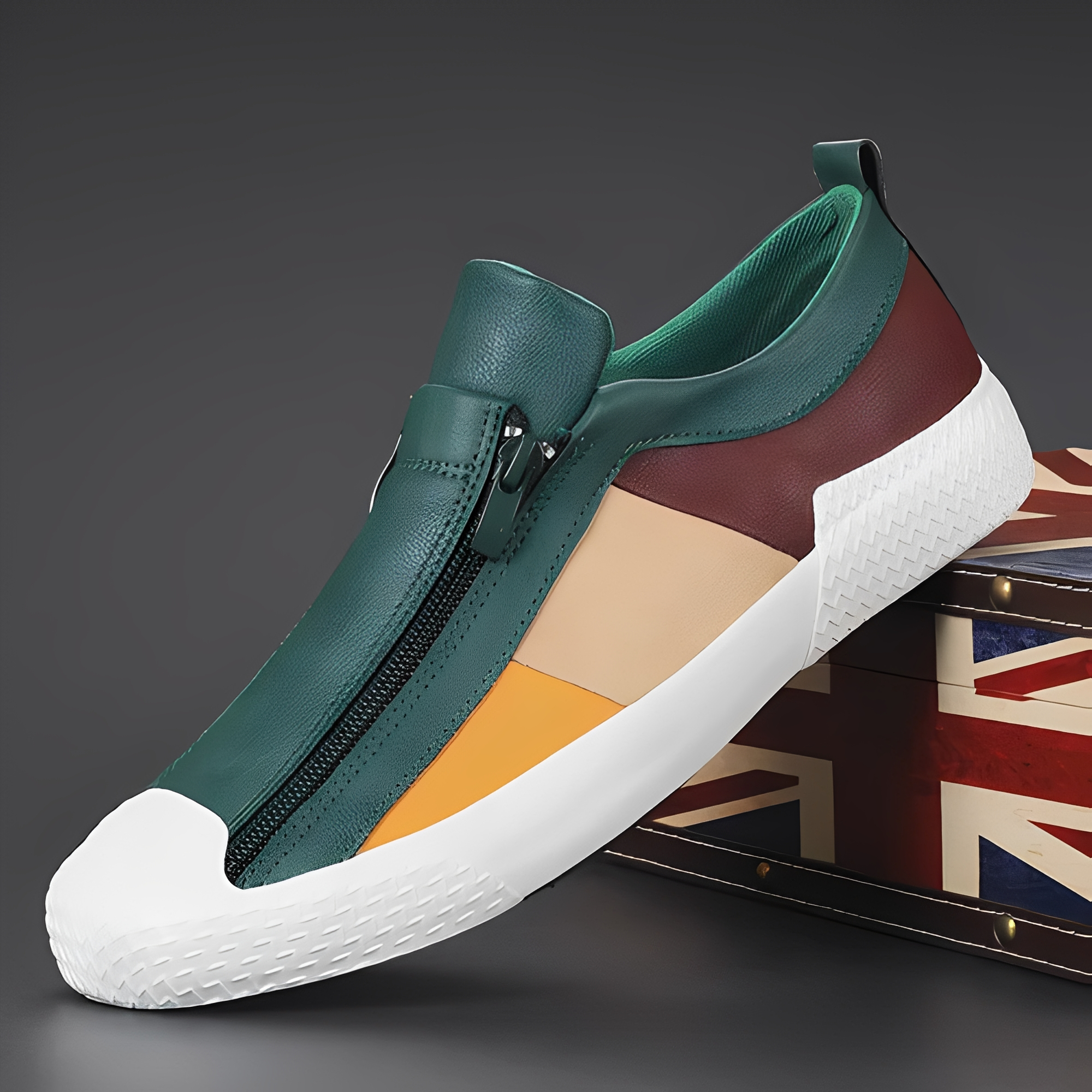 Louise - Trendy slip-on sneakers for men