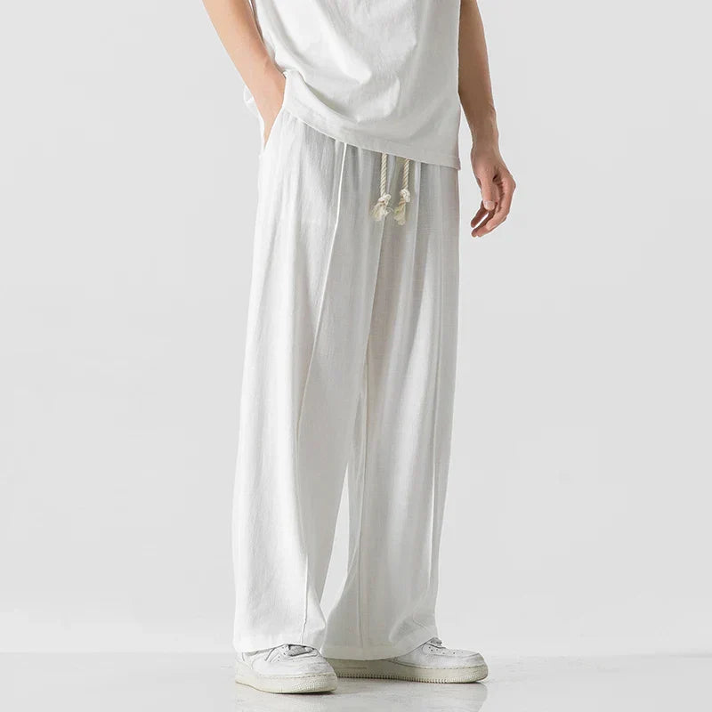 Ezra - pants with stretchy waistband
