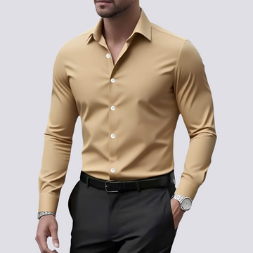 Jamin - Loose-Fit Long Sleeve Shirt
