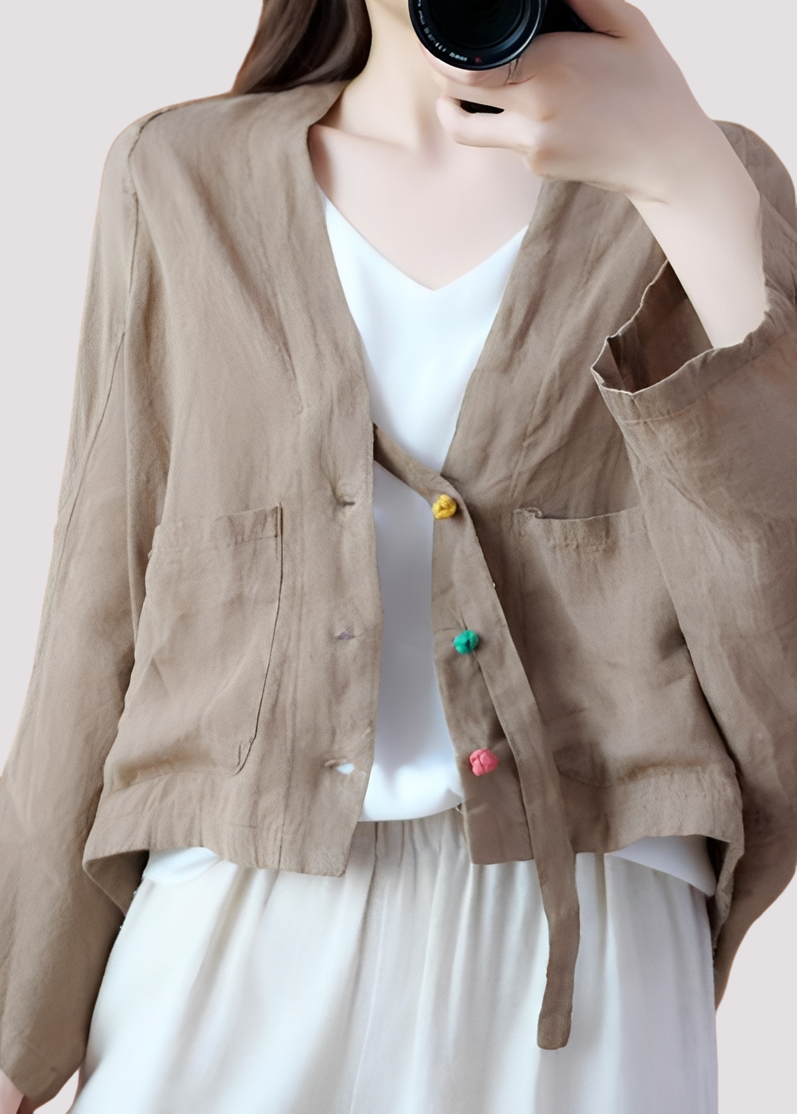 Tilly - Women's casual, relaxed cardigan with pockets