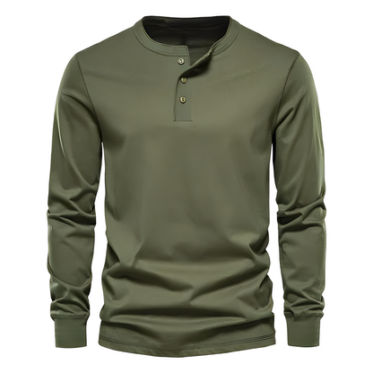 Erick - Classic Summer Shirt with Long Sleeves for Men