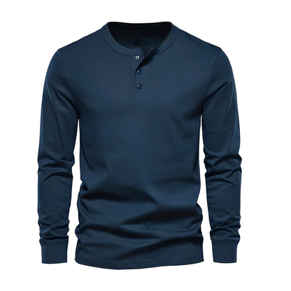 Erick - Classic Summer Shirt with Long Sleeves for Men