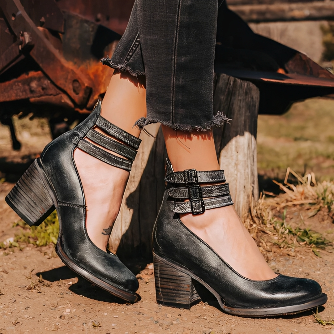 Verona - Vintage Heel Shoes