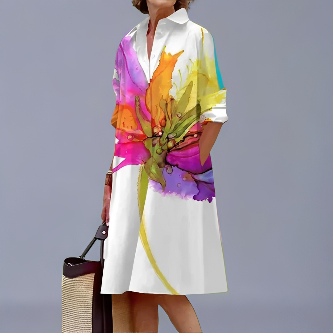 Vevien - Elegant flowy dress