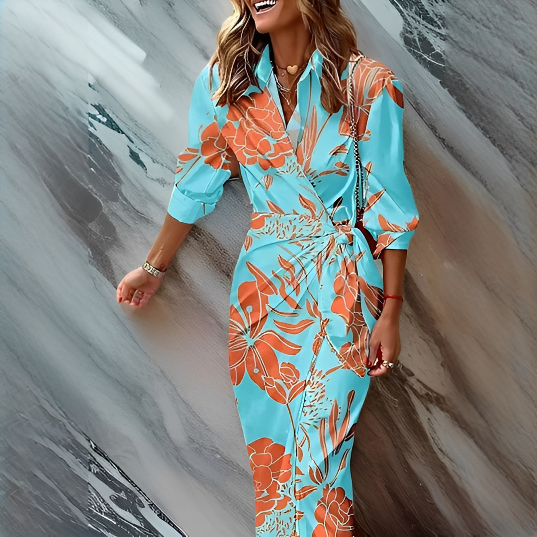 Emery - Elegant Wrap Dress