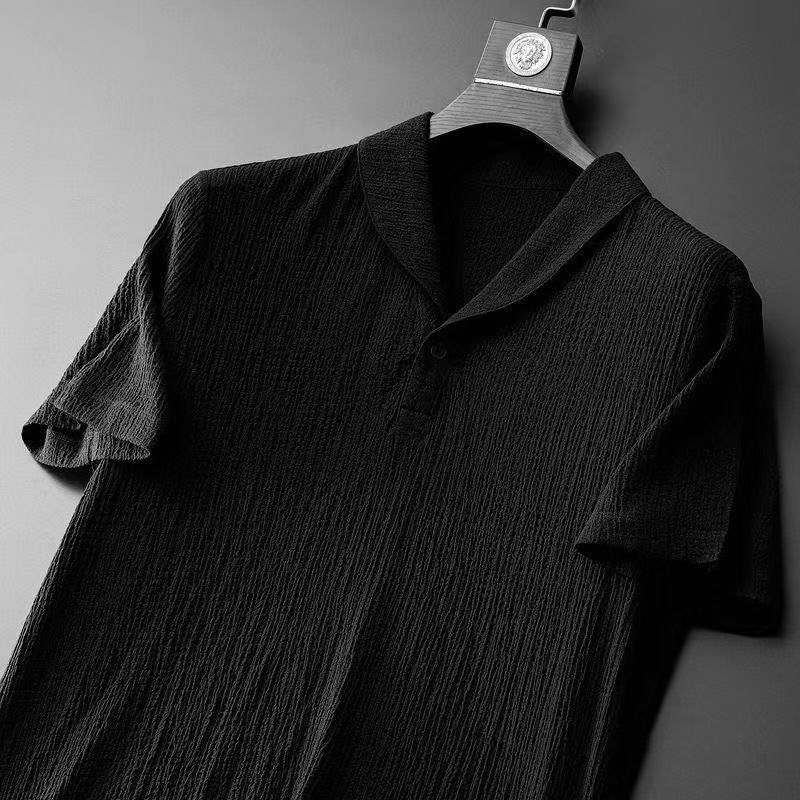 Luca - short-sleeve shirt and trousers with stretch waist