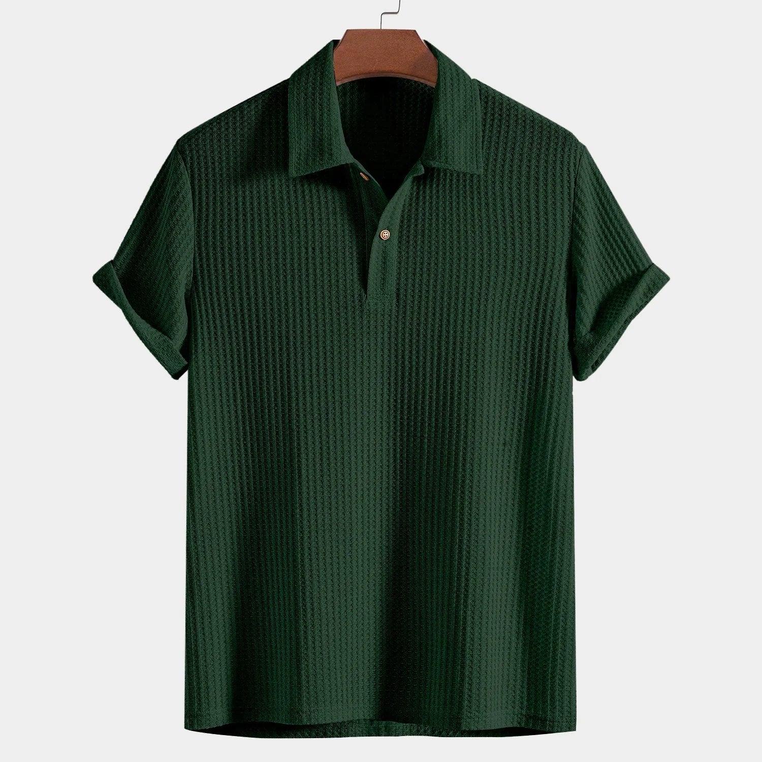Aria - short-sleeved polo shirt with buttons