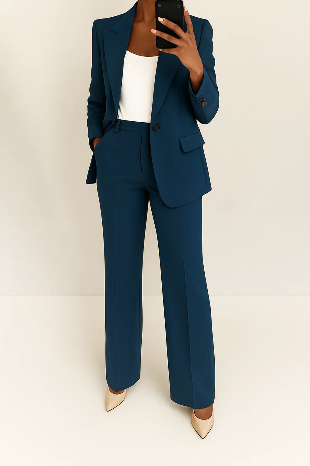 Julie- Elegant Women's Pantsuit Set