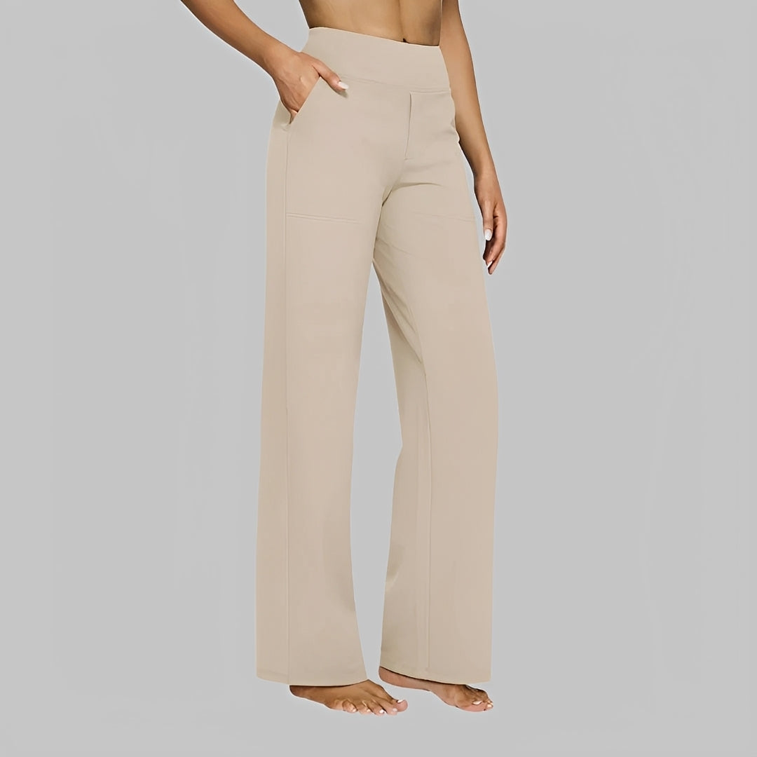 Roxanne - High-waist Stretch Pants