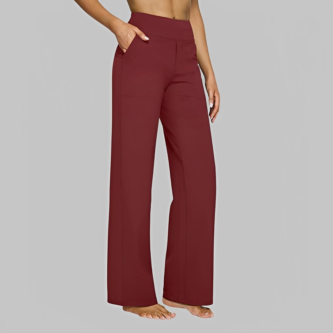 Salma - Casual High Waist Pants