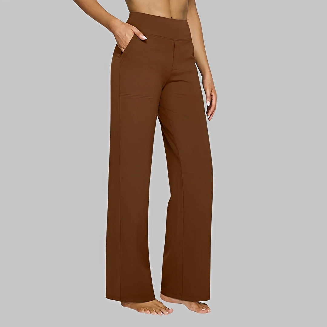 Salma - Casual High Waist Pants