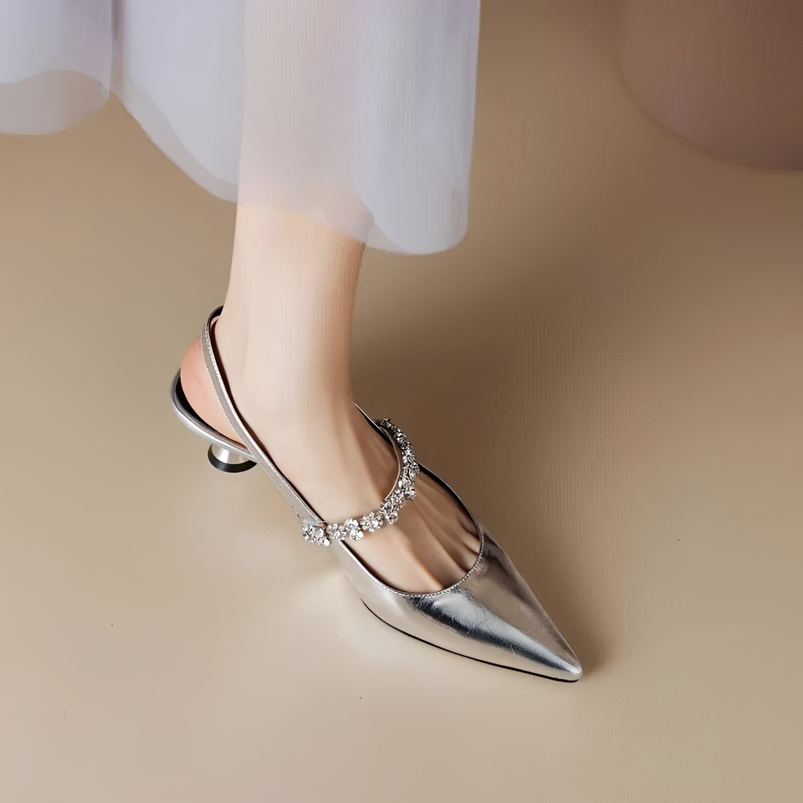 Rhian - Stylish Pointed Toe Heels