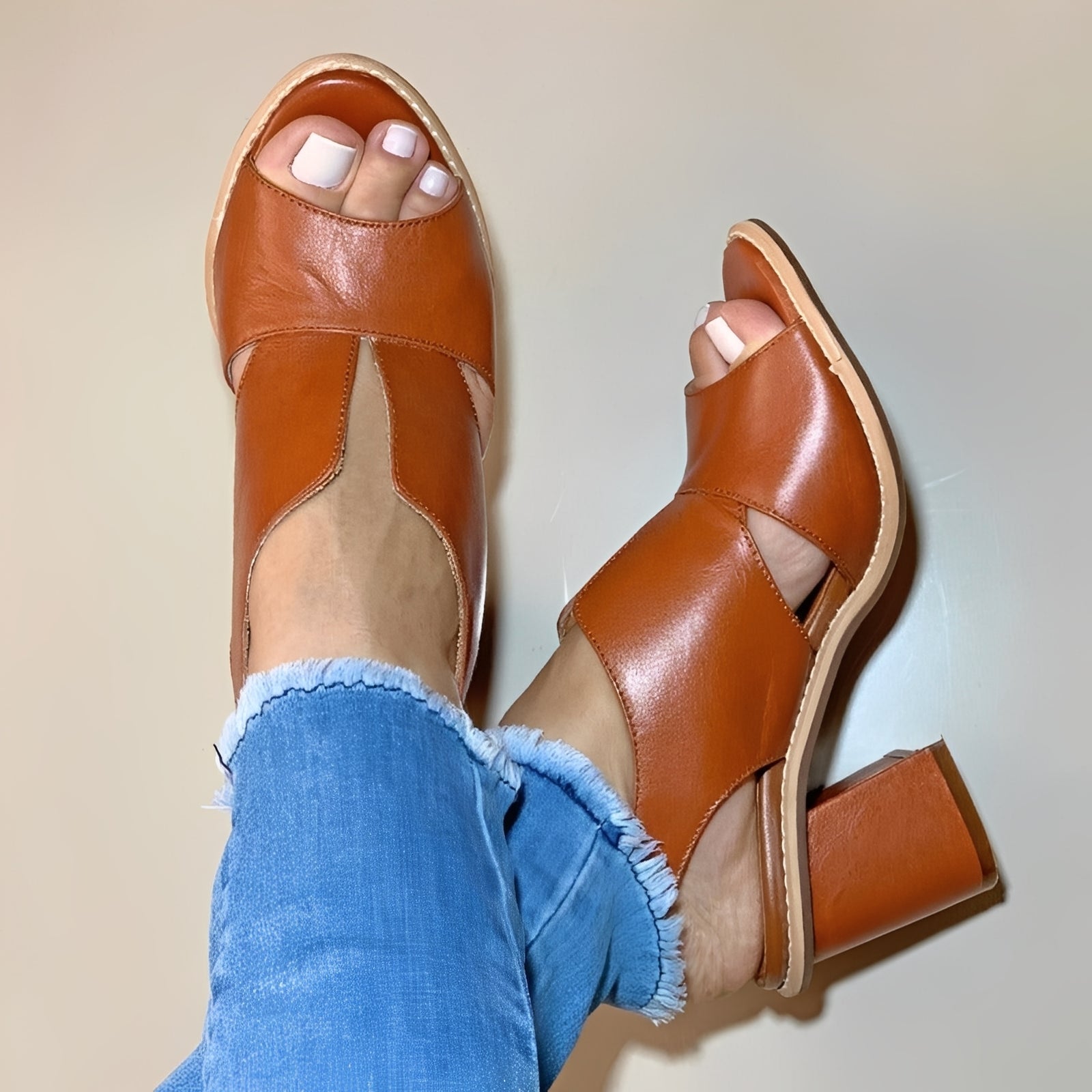 Anita - Trendy Open Toe Sandals
