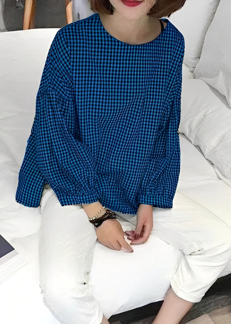 Louisa - Trendy asymmetrical blouse for women