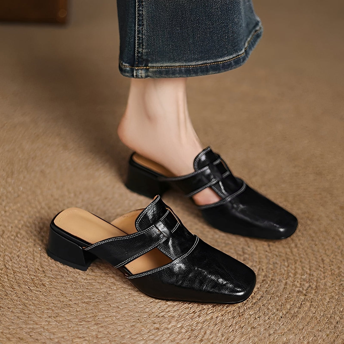 Evie - Fashionable Mule Sandals