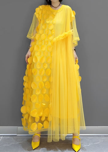 Hanna - Fashionable asymmetrical dress for women