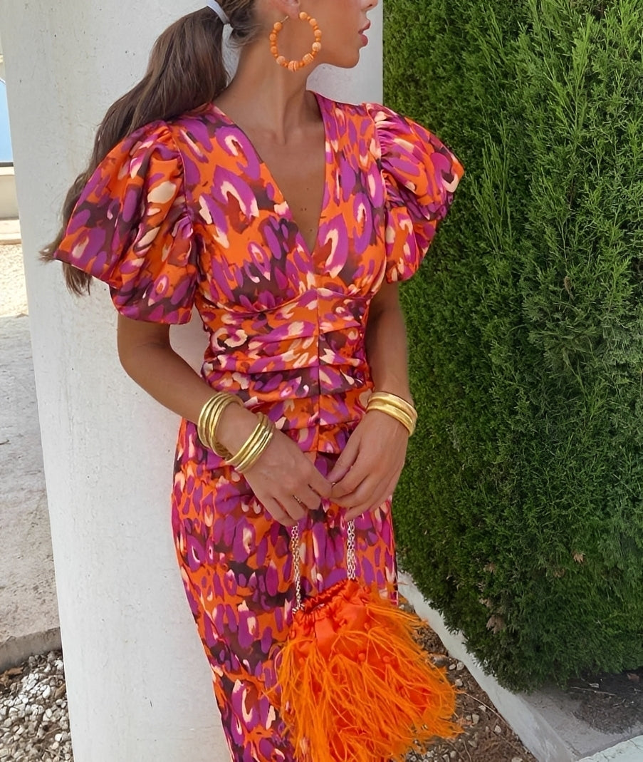 Kylie - Stylish Floral Dress