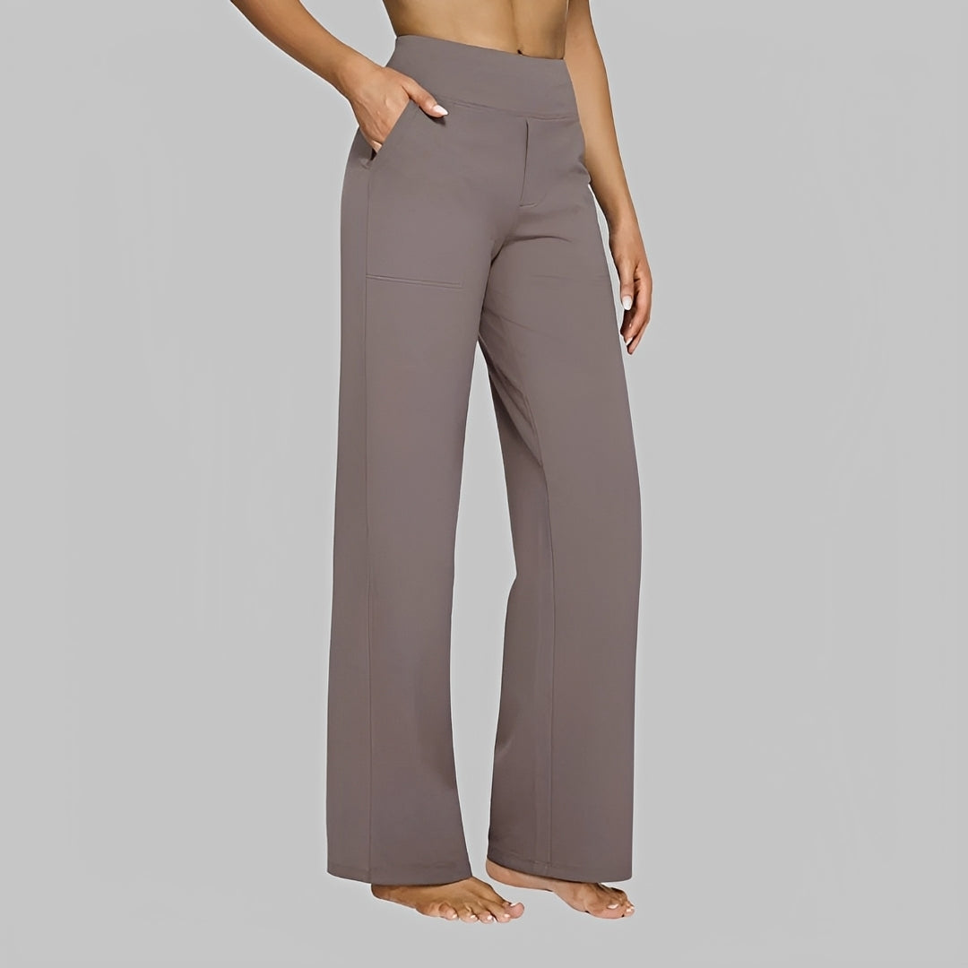 Salma - Casual High Waist Pants