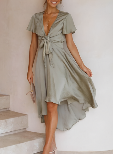 Ellia - Stylish Asymmetrical Women's Dress