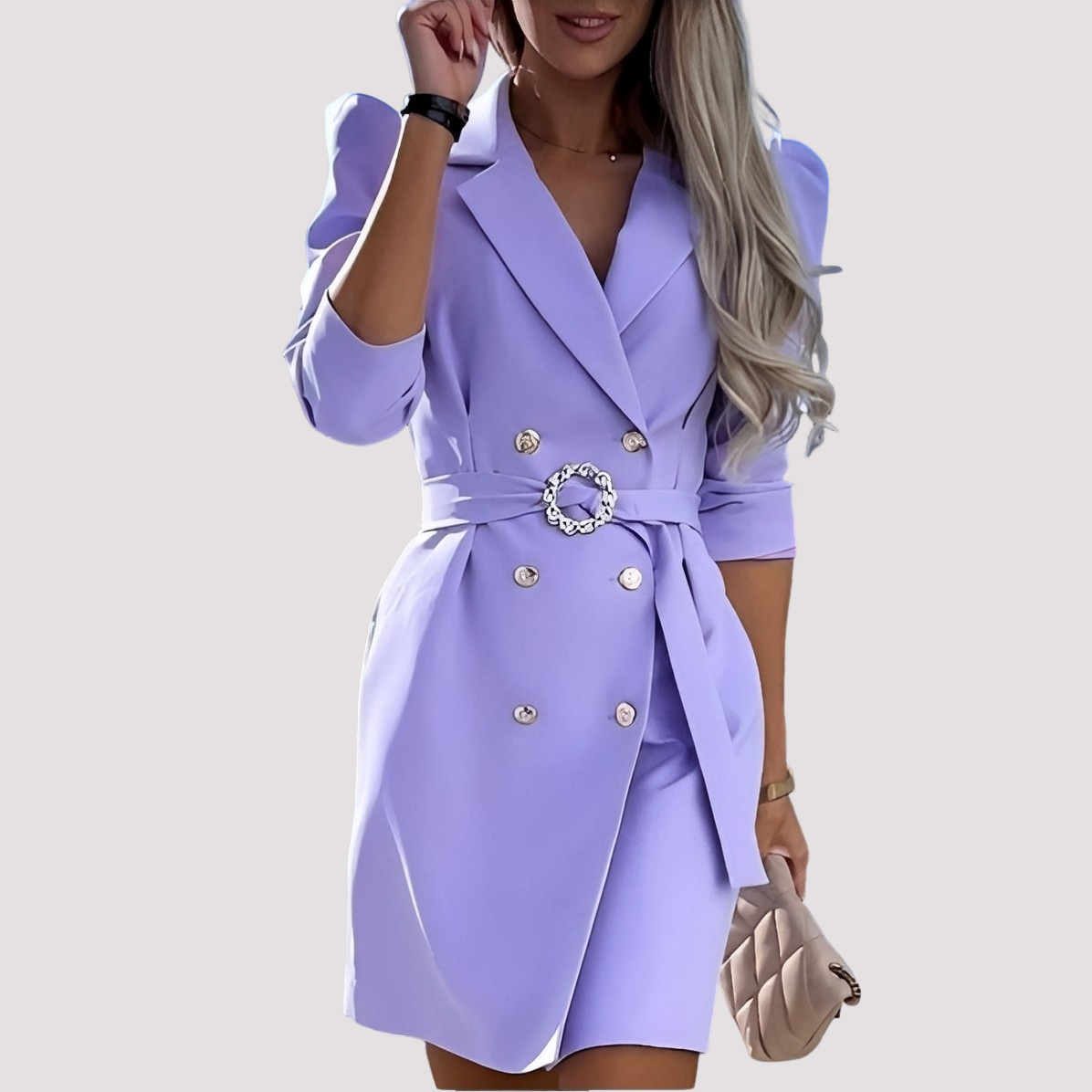 Maisie - Stylish Blazer Dress with Belt